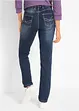 Mid waist stretch jeans, straight, bonprix