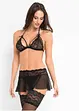 Triangel bh, string en rok (3-dlg. set), VENUS