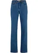 Wide leg stretch jeans, high waist, bonprix