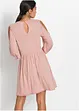 Jersey jurk met cut-outs en kant, BODYFLIRT