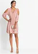 Jersey jurk met cut-outs en kant, BODYFLIRT