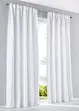 Microvezel gordijn (2 stuks), bonprix
