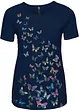 T-shirt met vlinders, bonprix