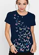 T-shirt met vlinders, bonprix