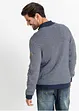 Grof gebreide vest met opstaande kraag, bonprix