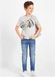 Skinny jeans met mid waist, bonprix