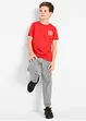 Sweatpants van puur katoen (set van 2), bonprix