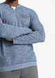 Henley shirt met comfort belly fit, bonprix