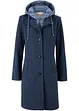 Korte coat in wollen look, in layerlook, bonprix