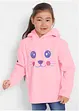 Meisjes fleece hoodie, bpc bonprix collection
