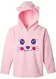 Meisjes fleece hoodie, bpc bonprix collection