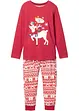 Meisjes pyjama met biologisch katoen (2-dlg. set), bonprix