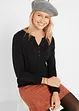 Henley shirt van katoen met lange mouwen, bpc bonprix collection