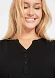 Henley shirt van katoen met lange mouwen, bpc bonprix collection