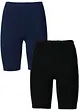 Biker short (set van 2), bonprix