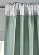 Microvezel gordijn (2 stuks), bonprix