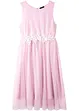 Midi jurk met kant, bonprix
