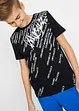 Jongens T-shirt slim fit van biologisch katoen, bonprix