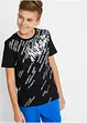 Jongens T-shirt slim fit van biologisch katoen, bonprix