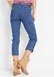 Slim fit mid waist jeans, cropped, bonprix