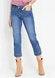 Slim fit mid waist jeans, cropped, bonprix