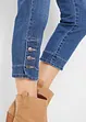 Slim fit mid waist jeans, cropped, bonprix
