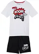 Jongens T-shirt en bermuda (2-dlg. set), bonprix
