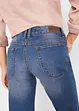 Straight jeans mid waist, stretch, bonprix