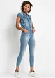 Jeans jumpsuit met knopen, RAINBOW