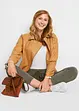 Corduroy broek met comfortabele tailleband, bonprix