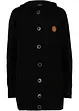 Lang vest met capuchon, bonprix