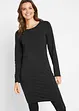 Accentuerende jersey jurk (set van 2), bonprix