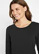 Accentuerende jersey jurk (set van 2), bonprix