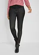 Zachte thermo legging met vetersluiting, denim look, John Baner JEANSWEAR