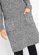 Fluffy gebreide jurk van fleece, bonprix