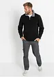 Fleece trui met schipperskraag (set van 2), bpc bonprix collection