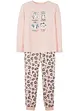 Meisjes pyjama van biologisch katoen (2-dlg. set), bonprix