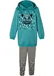 Meisjes sweater en legging (2-dlg. set) met biologisch katoen, bonprix