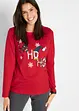 Longsleeve met kerstprint, bonprix