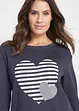 Katoenen longsleeve met print, bonprix