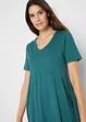 Midi jurk van katoen-jersey, bonprix