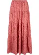 Maxi rok met volants, bonprix