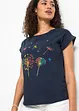 T-shirt met bloemenprint, bonprix