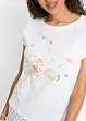 T-shirt met bloemenprint, bonprix