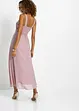 Maxi jurk met pailletten en borduursel, bonprix