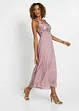 Maxi jurk met pailletten en borduursel, bonprix