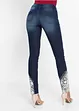 Skinny jeans met kant, bonprix