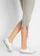 Capri legging met plooitjes (set van 2), bonprix