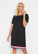 Jersey jurk van zachte viscosemix, korte mouw, bonprix