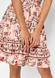 Gedessineerde jersey jurk, bonprix